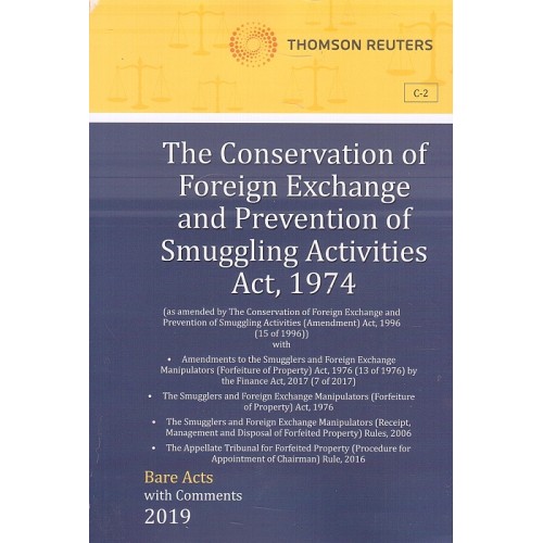 Thomson Reuters The Conservation of Foreign Exchange and Prevention of Smuggling Activities Act, 1974 [Bare Acts with Comment]